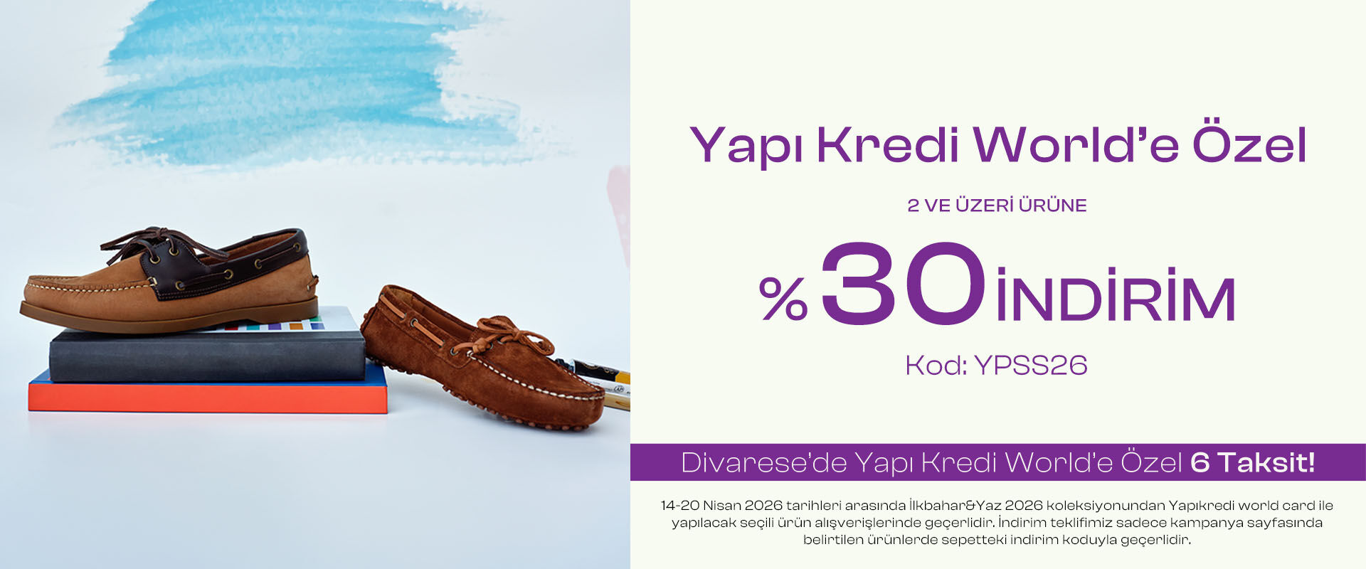 Yapı Kredi Özel %30 indirim