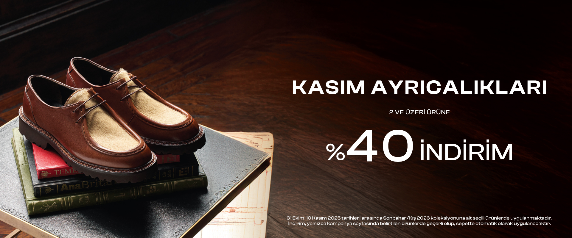 Tek ürün %20, 2 ve üzerine %40 indirim