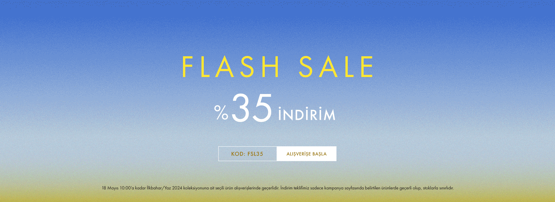 Flash Sale %35 İndirim