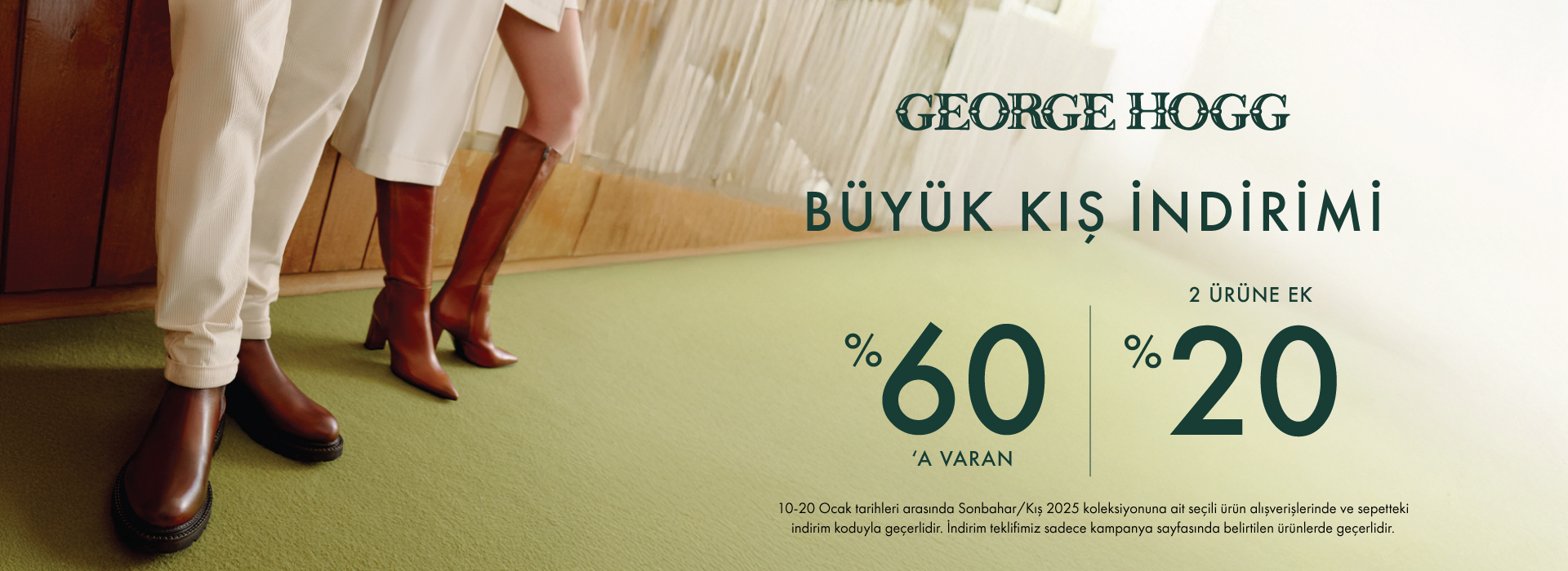 George Hogg %60a varan indirim