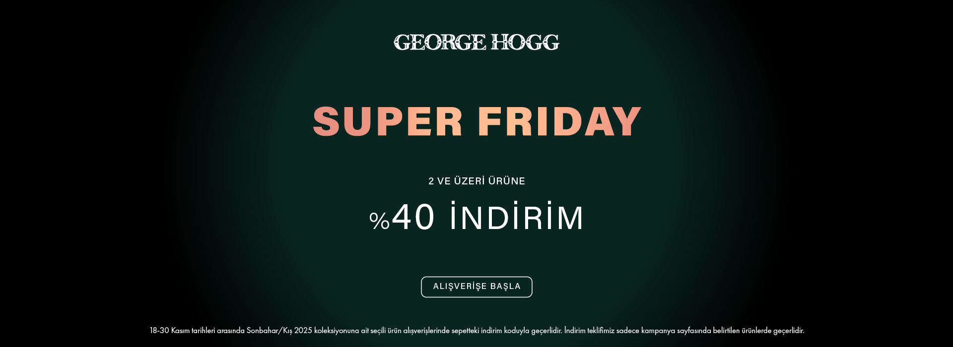 George Hogg %40 indirim