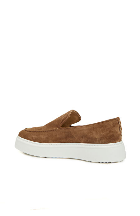 Taba Erkek Süet Loafer_2