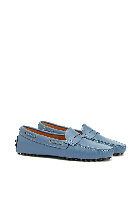 Mavi Kadın Deri Loafer_1