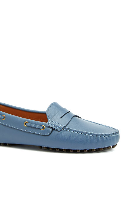 Mavi Kadın Deri Loafer_5