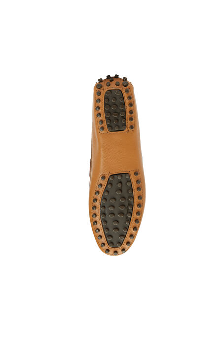 Karamel Kadın Deri Loafer_4