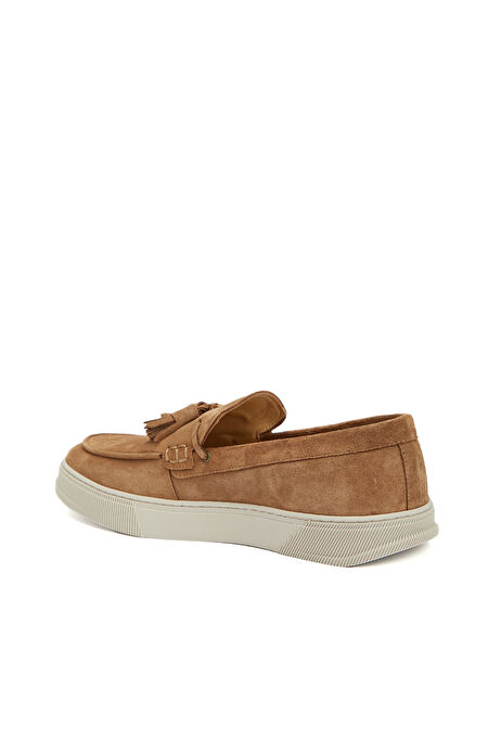 Camel Erkek Süet Loafer_2