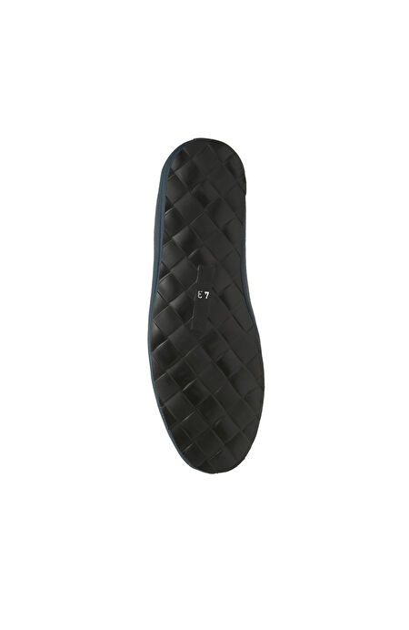 Lacivert Erkek Deri Loafer_4