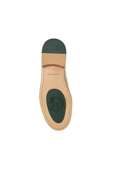 Bej Erkek Süet Loafer_4
