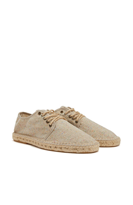 Bej Erkek Espadril_2
