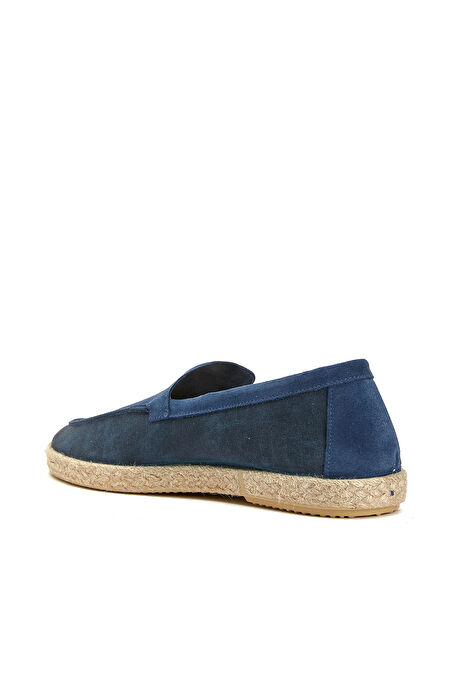 Lacivert Erkek Süet Espadril_2