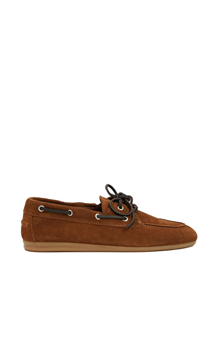 Taba Kadın Deri Loafer