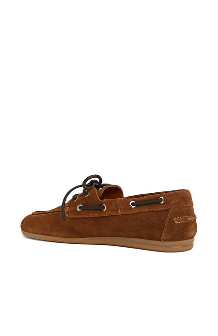 Taba Kadın Deri Loafer_2