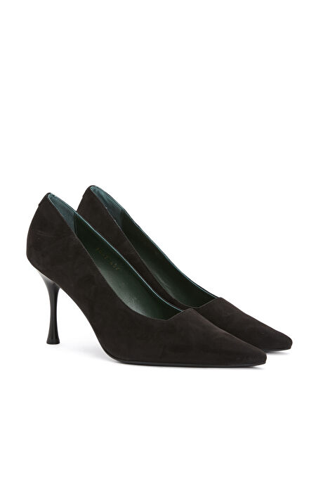 Siyah Deri Stiletto_1