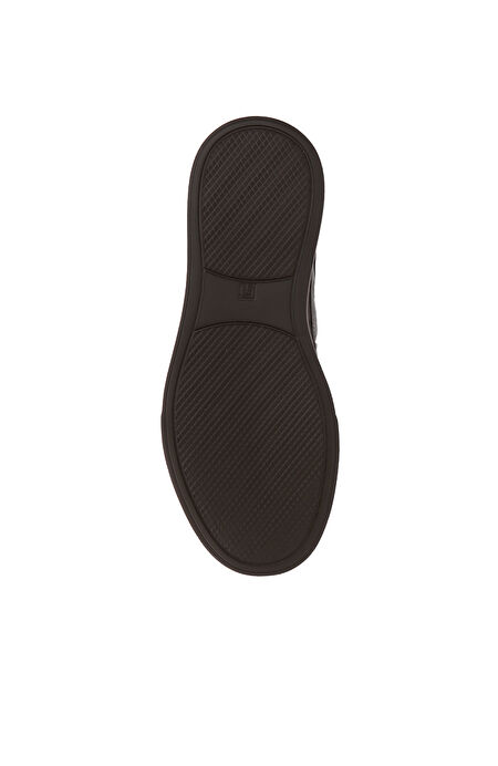 Kahverengi Kadın Deri Sneaker_4