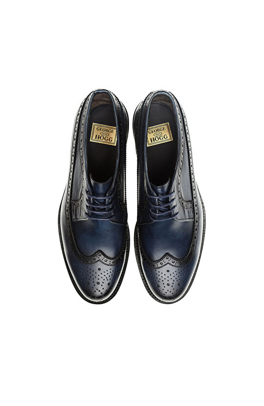 Lacivert Erkek Deri Ayakkabı