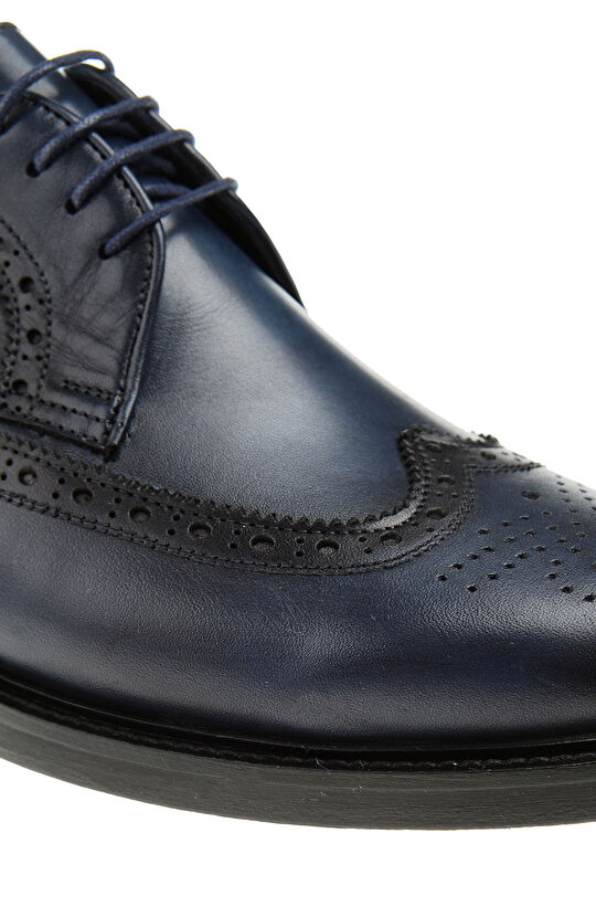 Lacivert Erkek Deri Ayakkabı