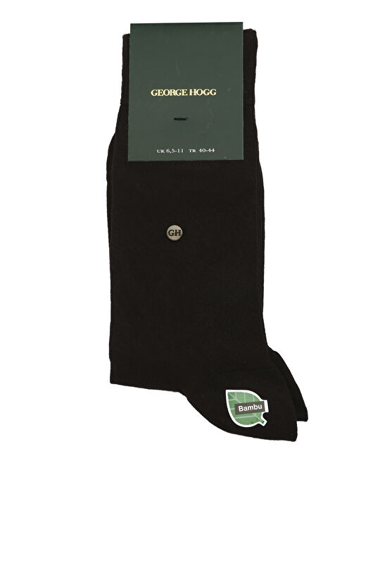 Kahverengi Erkek Bambu Çorap