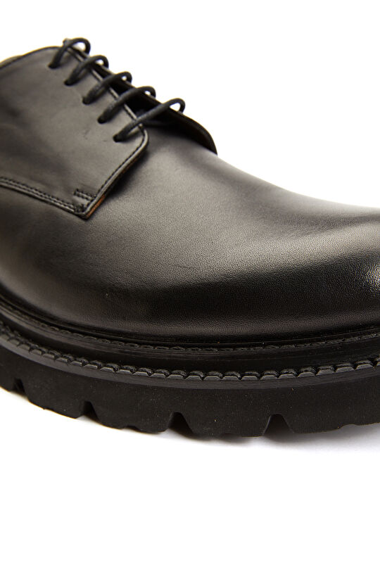 Siyah Erkek Deri Ayakkabı