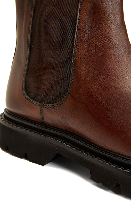 Taba Erkek Deri Chelsea Bot