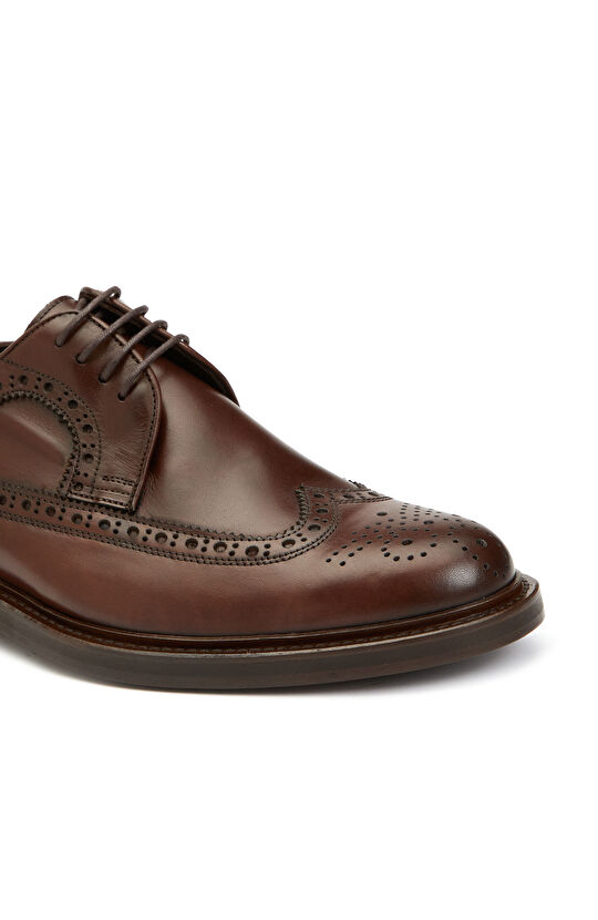 Kahverengi Erkek Deri Ayakkabı