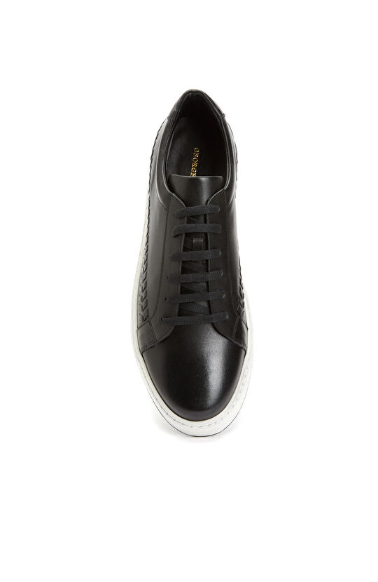 Siyah Erkek Deri Ayakkabı