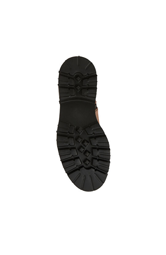 Taba Siyah Kadın Deri Çizme