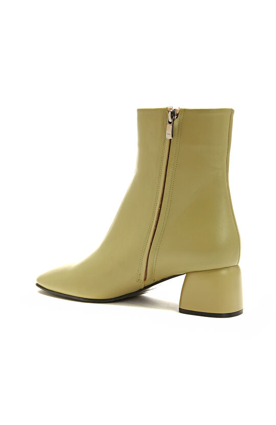 Olive Kadın Deri Bot