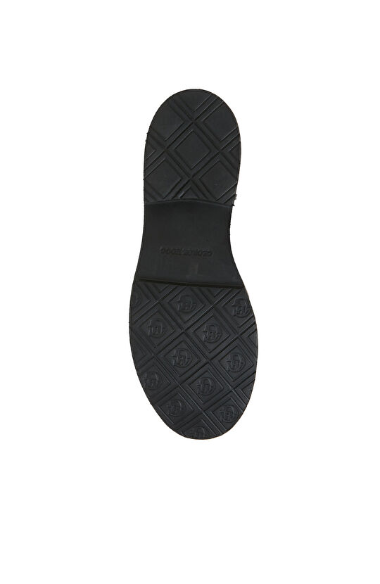 Siyah Kadın Deri Chelsea Bot