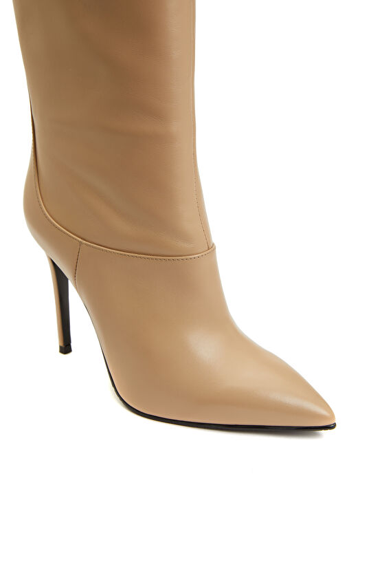 Camel Kadın Deri Çizme