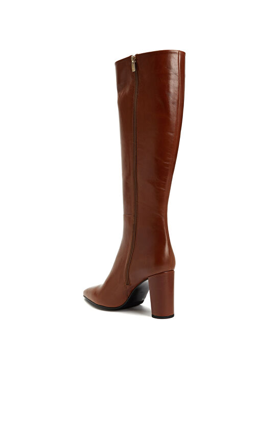 Taba Kadın Deri Çizme