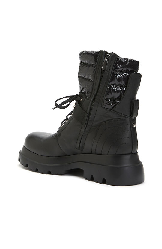 Siyah Kadın Deri Bot