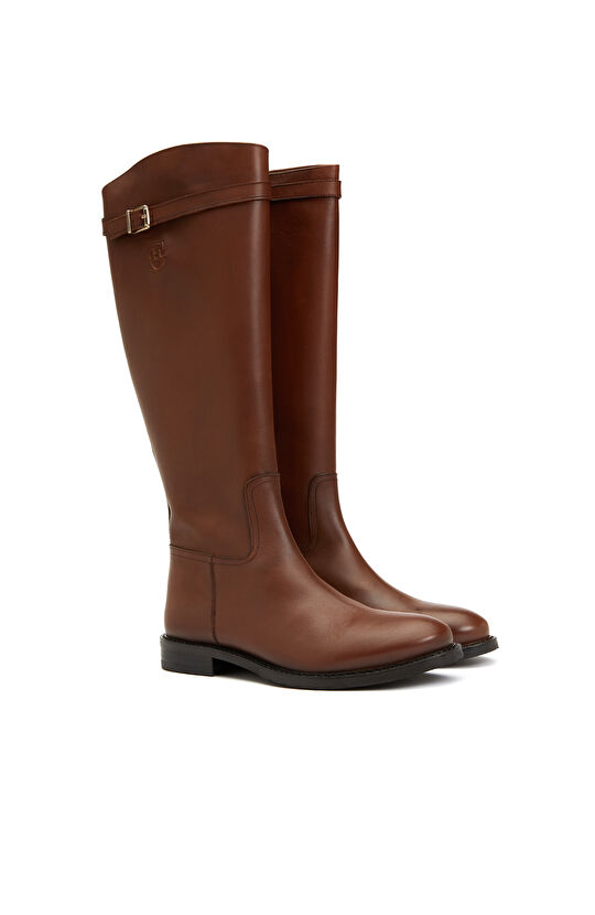 Taba Kadın Deri Çizme