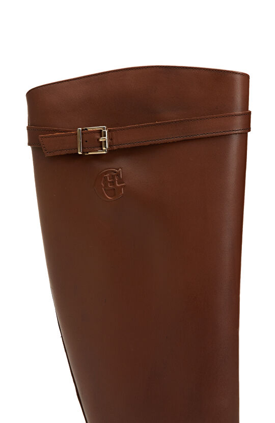 Taba Kadın Deri Çizme