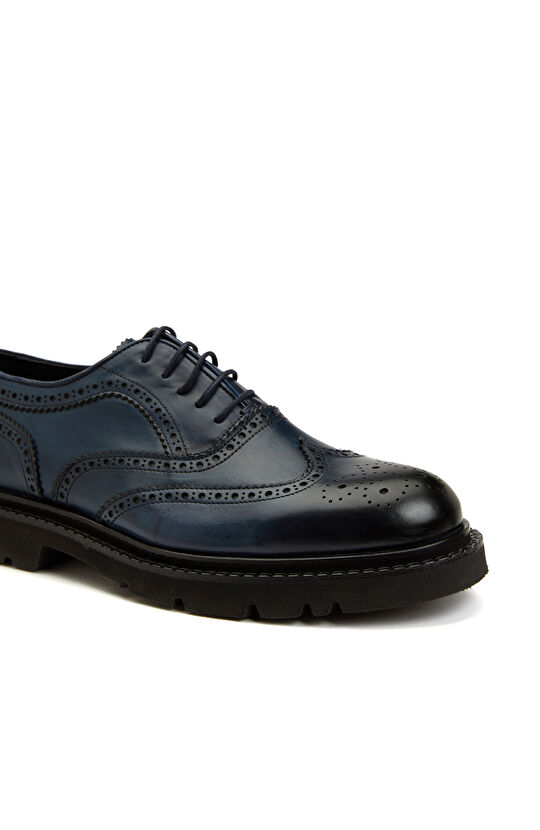 Lacivert Erkek Deri Ayakkabı