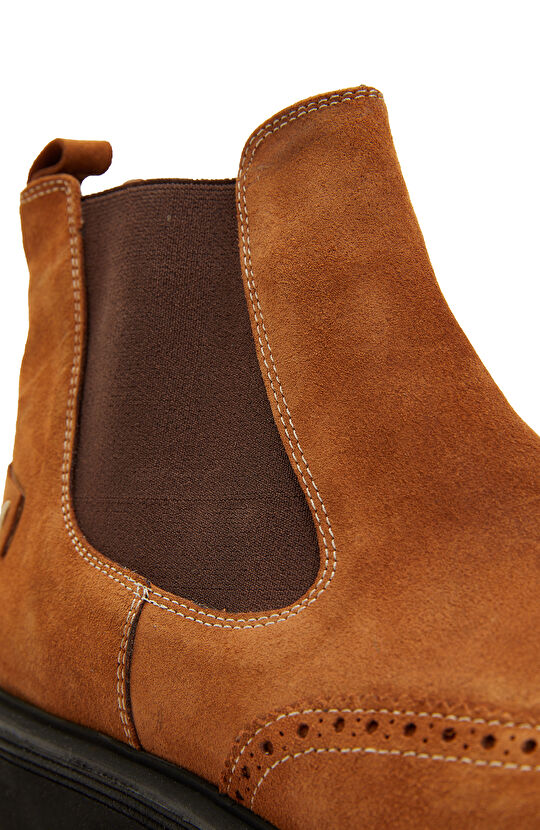 Taba Erkek Süet Deri Chelsea Bot