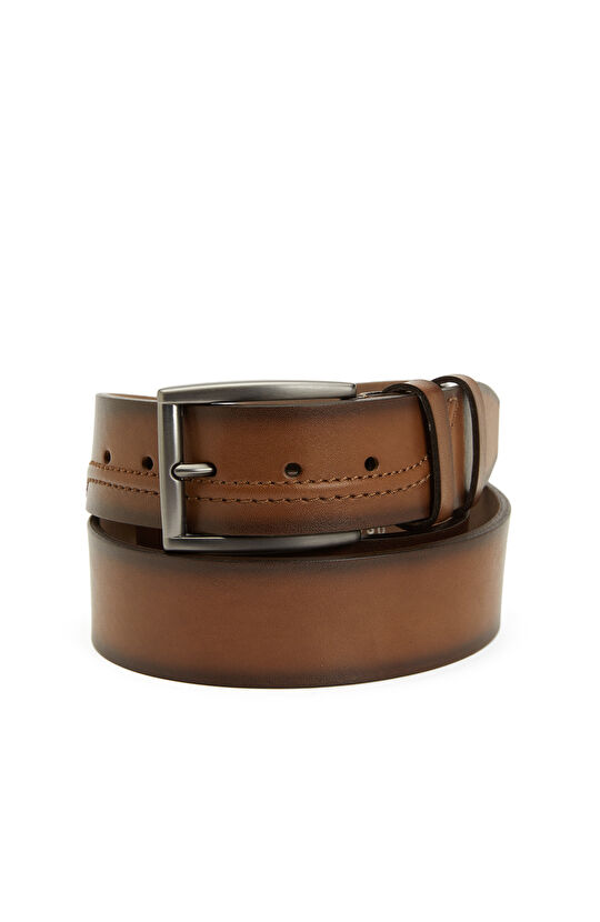 Camel Erkek Deri Kemer