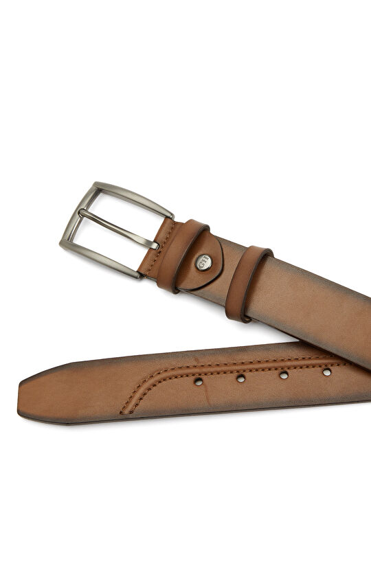 Camel Erkek Deri Kemer