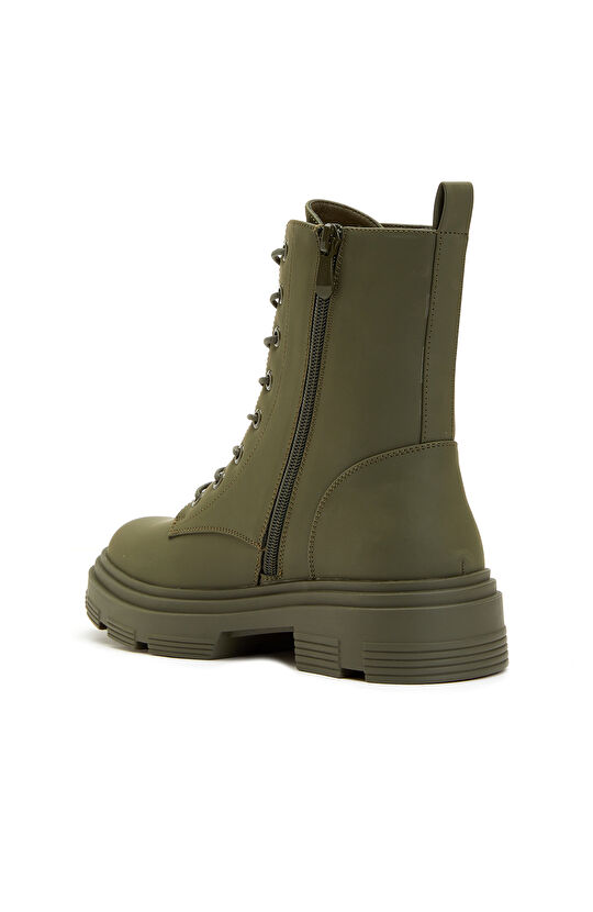 Haki Kadın Yağmur Botu