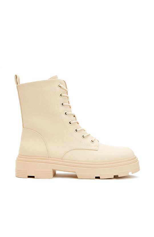 Bej Kadın Yağmur Botu