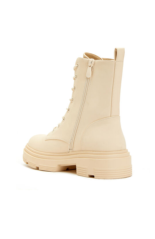 Bej Kadın Yağmur Botu