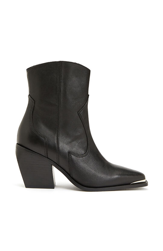 Siyah Kadın Kovboy Western Bot