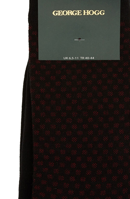 Kırmızı Siyah Erkek Çorap Seti