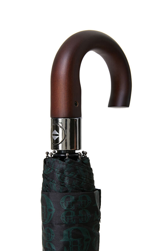 Siyah Yeşil Unisex Şemsiye