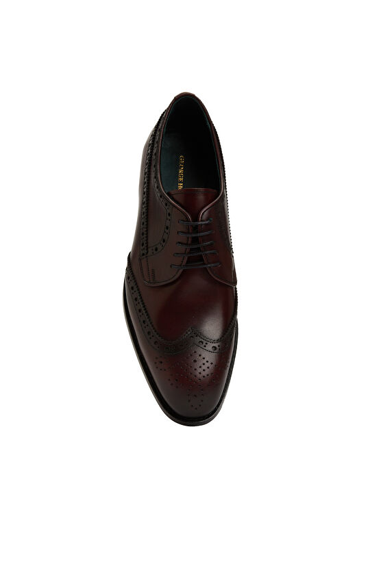 Bordo Erkek Deri Ayakkabı