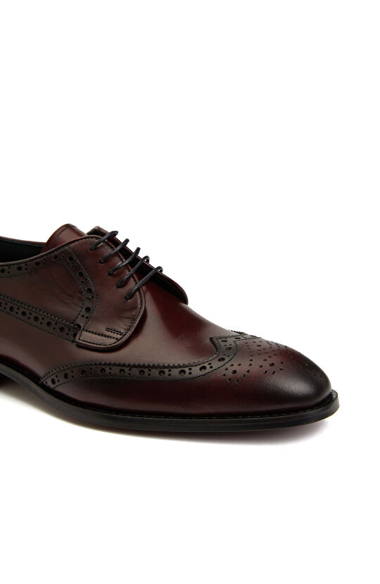 Bordo Erkek Deri Ayakkabı