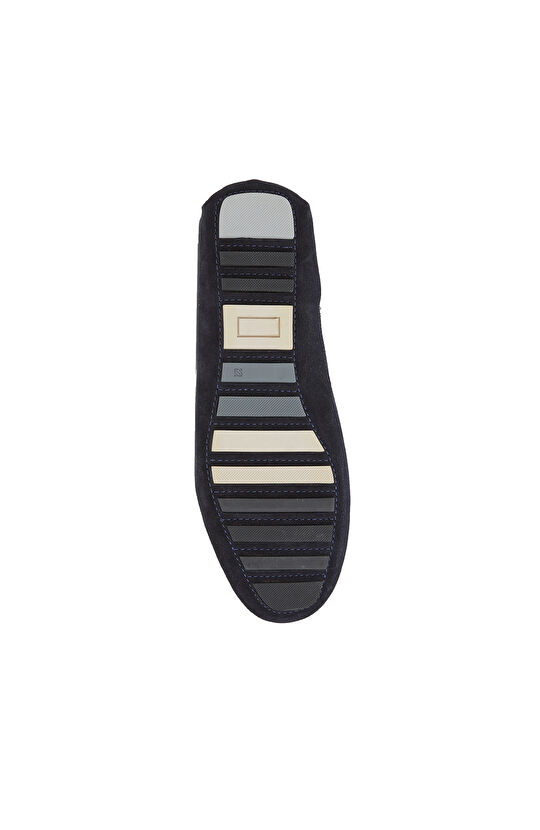 Lacivert Erkek Süet Loafer