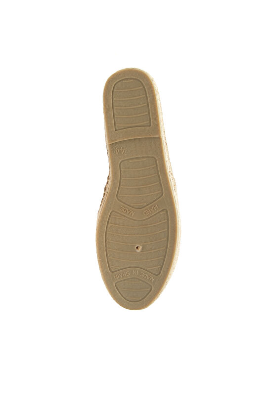 Haki Hasır Şeritli Erkek  Espadril