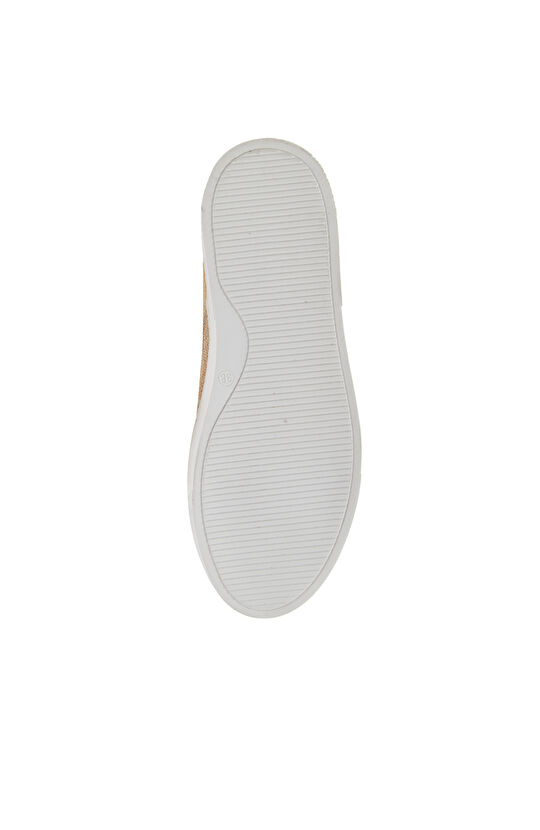 Beyaz Kadın Deri Sneaker