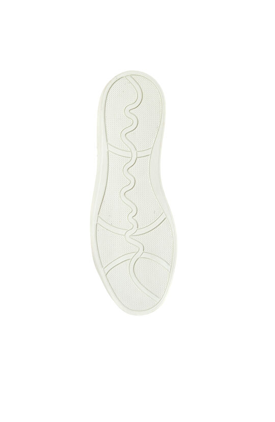 Beyaz Gri Erkek Deri Ayakkabı