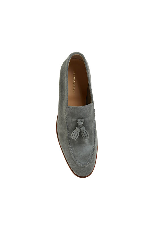 Mavi Erkek Süet Loafer